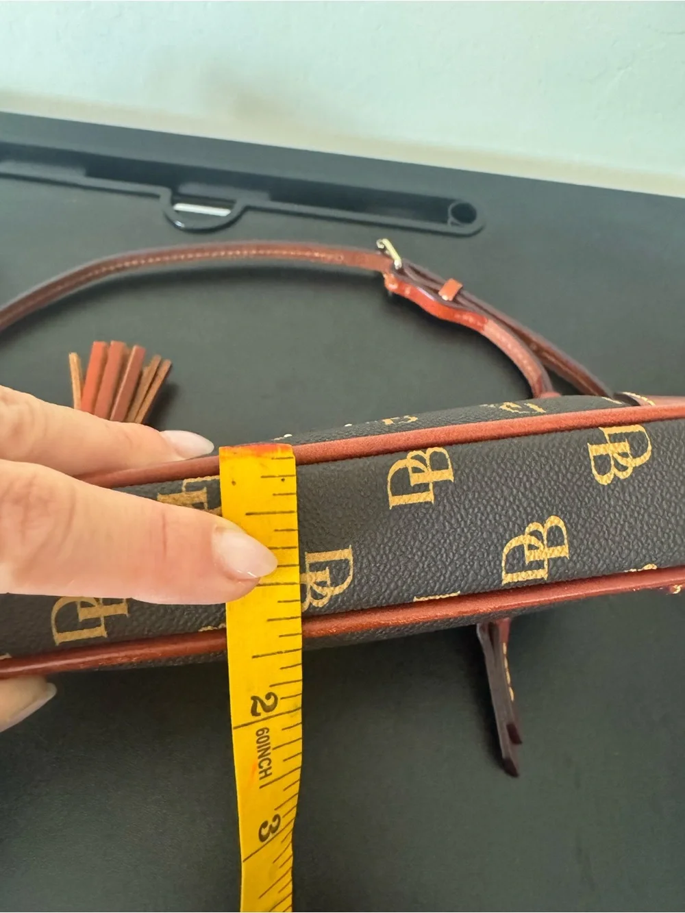 Dooney & Bourke Gretta Slim Crossbody Brown T’moro